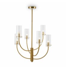 Люстра на штанге Maytoni Arco MOD223PL-06BS