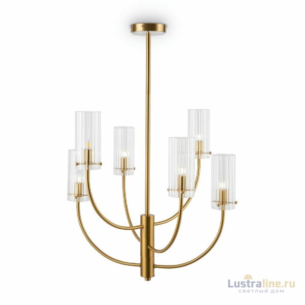 Люстра на штанге Maytoni Arco MOD223PL-06BS