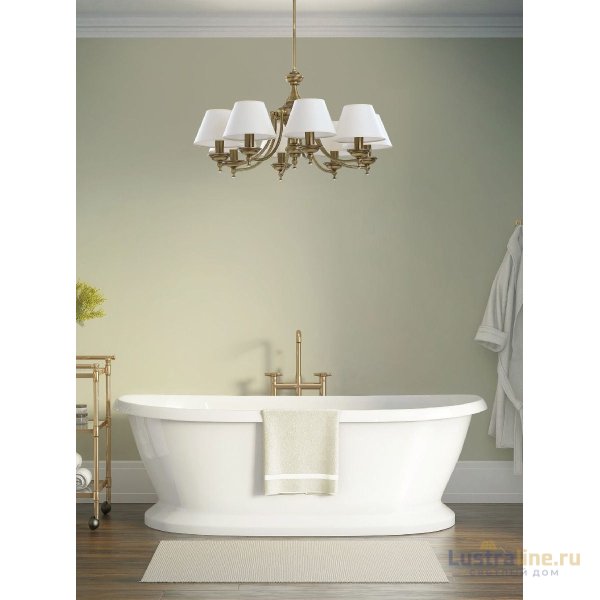 Люстра на штанге Kutek San Marino Lampshade SAN-ZW-10(P/A)CR Люстра на штанге Kutek San Marino Lampshade SAN-ZW-10(P/A)CR
