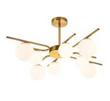 Люстра на штанге Escada Sphere 642/8P Brass