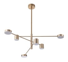 Люстра на штанге Arte Lamp Stanley A2476PL-40PB
