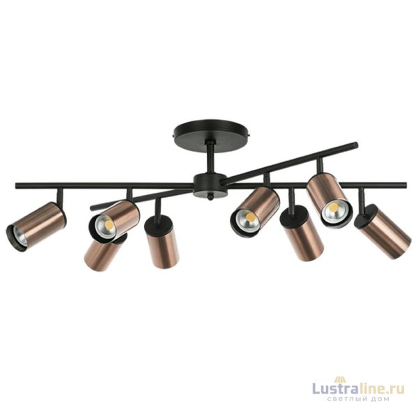 Люстра на штанге Lightstar Rullo LR728308 (571728+214430-8) Люстра на штанге Lightstar Rullo LR728308 (571728+214430-8)