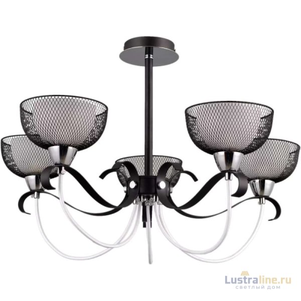 Люстра на штанге Illumico IL8724-5CSQ-79 CR BK