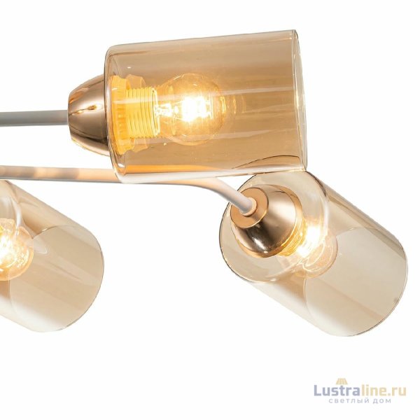 Люстра на штанге Escada Vertigo 1131/6P White/Gold
