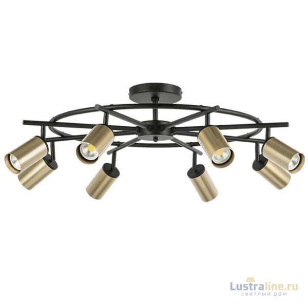 Люстра на штанге Lightstar Rullo LR718408 (571718+214440-8) Люстра на штанге Lightstar Rullo LR718408 (571718+214440-8)