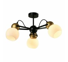 Люстра на штанге IMEX Cleo MD.22438-3-S-BK+GD