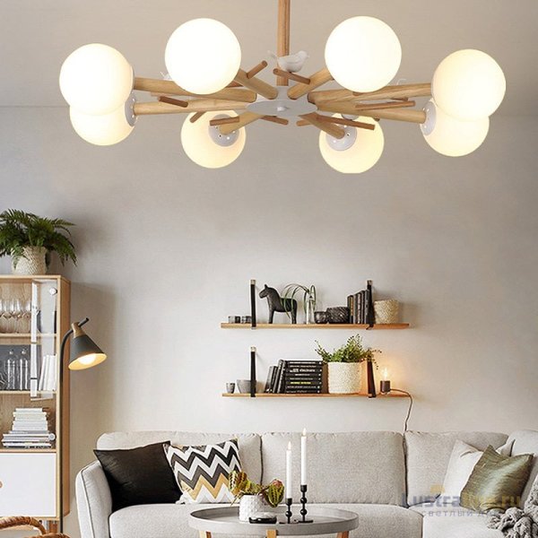 Люстра на штанге ImperiumLoft Finch 178022-26 Люстра на штанге ImperiumLoft Finch 178022-26