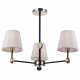 Люстра на штанге Illumico IL0394-3CSQ-24 BK AB CASTOR