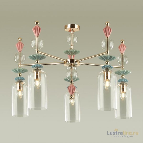 Люстра на штанге Odeon Light BIZET 4855/5C