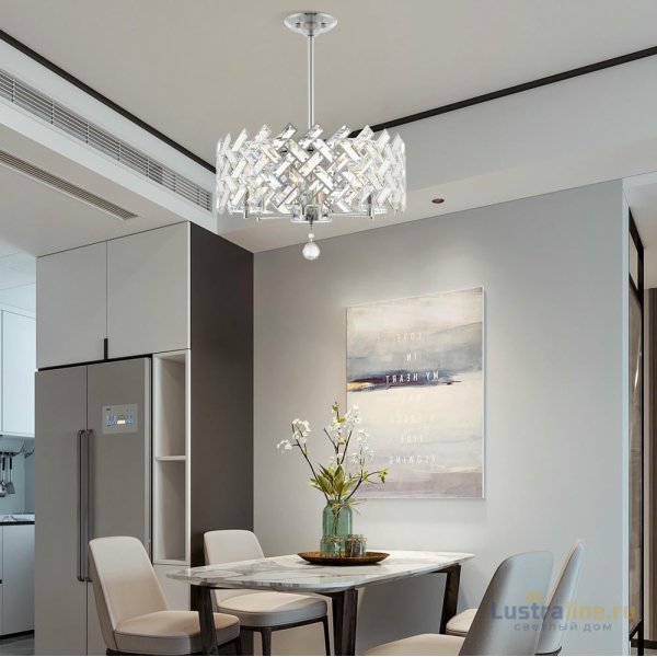 Люстра на штанге Arte Milano Sorrento 377019/6/300/470 CR Люстра на штанге Arte Milano Sorrento 377019/6/300/470 CR