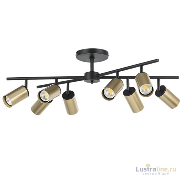 Люстра на штанге Lightstar Rullo LR728408 (571728+214440-8) Люстра на штанге Lightstar Rullo LR728408 (571728+214440-8)