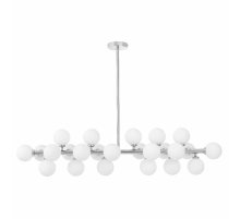 Люстра на штанге Lumina Deco Marsiada LDP 6033-24 CHR
