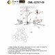 Люстра на штанге Omnilux Vitereta OML-52707-09