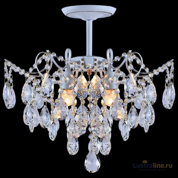 Люстра на штанге Reluce 04058-0.3-04 WH+GOLD PN