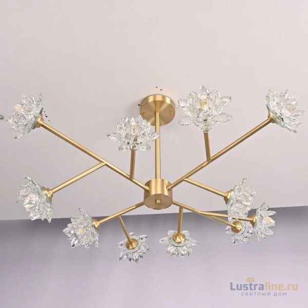 Люстра на штанге ImperiumLoft Lotos 203940-26