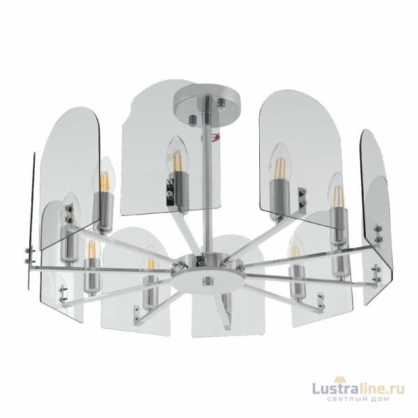 Люстра на штанге Arte Milano Sorrento 377309/10/580 CR Люстра на штанге Arte Milano Sorrento 377309/10/580 CR