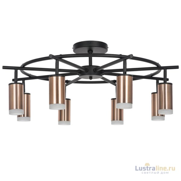 Люстра на штанге Lightstar Rullo LR7183080 (571718+214430-8+202430-8) Люстра на штанге Lightstar Rullo LR7183080 (571718+214430-8+202430-8)