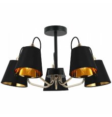 Люстра на штанге Illumico IL6120-5COU-79 BK GD