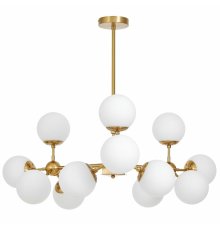 Люстра на штанге Lumina Deco Zodiak LDP 160-12 MD+WT