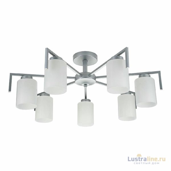 Люстра на штанге Escada Style 1142/7P Silver