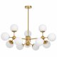 Люстра на штанге Lumina Deco Zodiak LDP 160-12 MD+WT