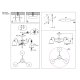 Люстра на штанге Ambrella Light Modern TR3033241