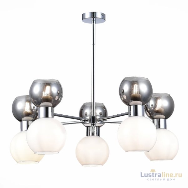 Люстра на штанге Evoluce Thonet SLE1138-102-10 Люстра на штанге Evoluce Thonet SLE1138-102-10
