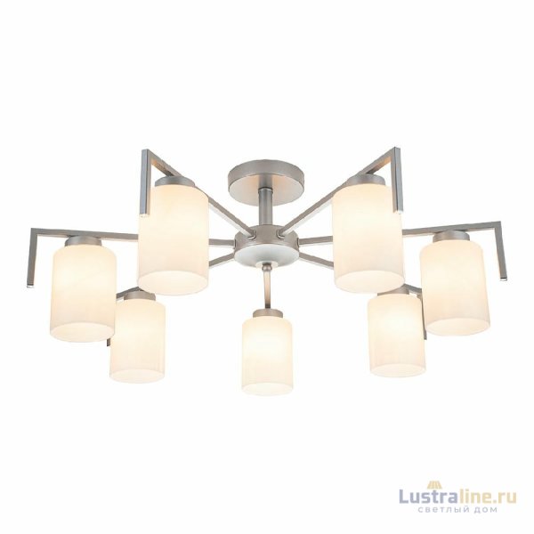 Люстра на штанге Escada Style 1142/7P Silver