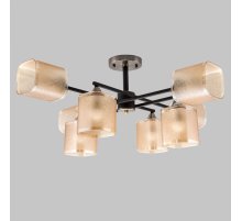 Люстра на штанге IMEX MD.4212-8-S-BK+AB