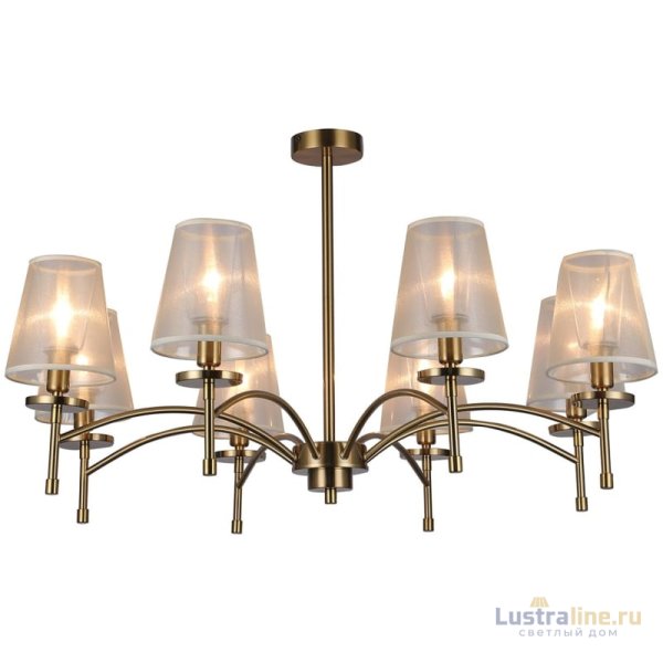 Люстра на штанге Escada Faith 694/8PL Gold