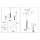 Люстра на штанге Ambrella Light High Light Classic LH71303