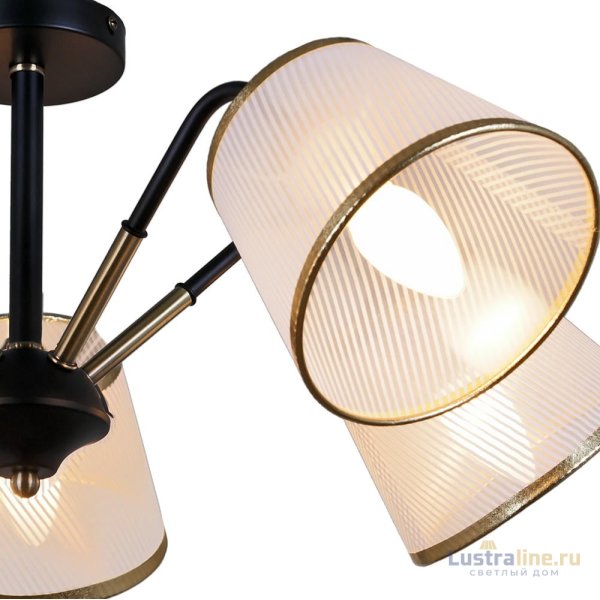 Люстра на штанге Illumico IL0344-5CSQ-79 BK AB Люстра на штанге Illumico IL0344-5CSQ-79 BK AB