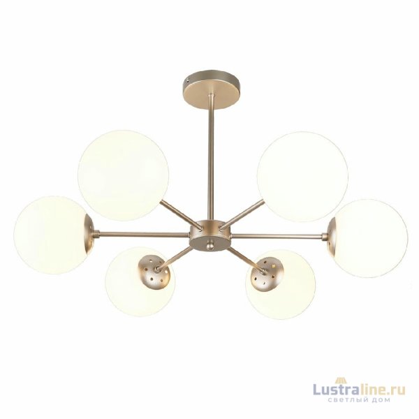 Люстра на штанге Escada Ethereal 2110/6P Nickel