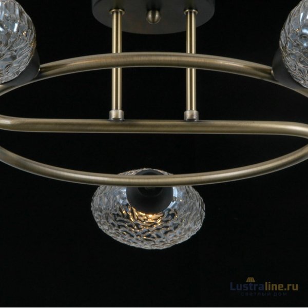 Люстра на штанге Illumico IL0300-5CSQ-79 BK AB