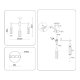 Люстра на штанге Ambrella Light High Light Heigh Light LH55256