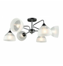 Люстра на штанге IMEX MD.4196-6-S-CH+BK