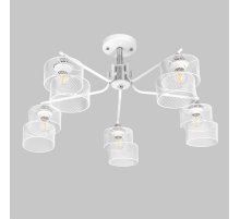 Люстра на штанге IMEX MD.4252-5-S-WH+CH