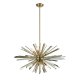 Люстра на штанге Delight Collection P68112-8AB antique brass