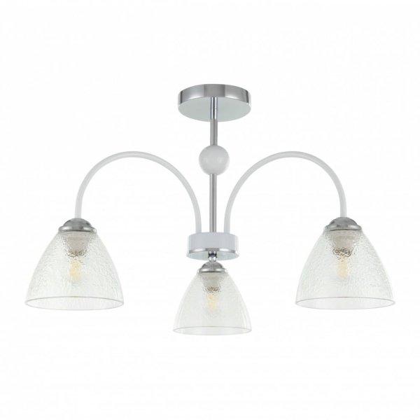 Люстра на штанге Arte Milano Napoli 321410/3 CR+WH
