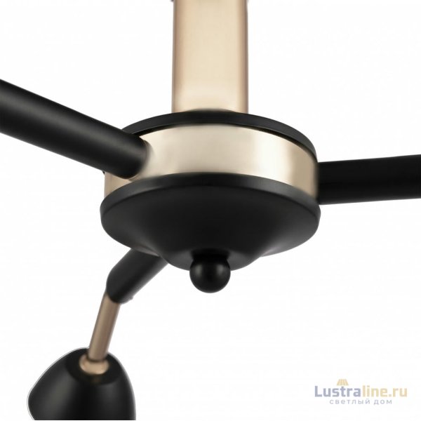 Люстра на штанге Arte Milano Napoli 324108/3 BK+FG Люстра на штанге Arte Milano Napoli 324108/3 BK+FG