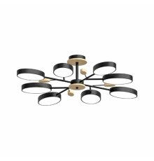 Люстра на штанге LED4U L3221-850 BK