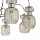 Люстра на штанге Escada Gloss 1141/8PL Chrome/Beige