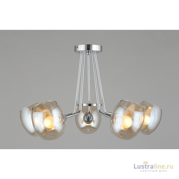 Подвесная люстра Omnilux Tesero OML-27307-05 Подвесная люстра Omnilux Tesero OML-27307-05