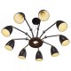Подвесная люстра LOFT IT Watchman Loft4402/9Bl