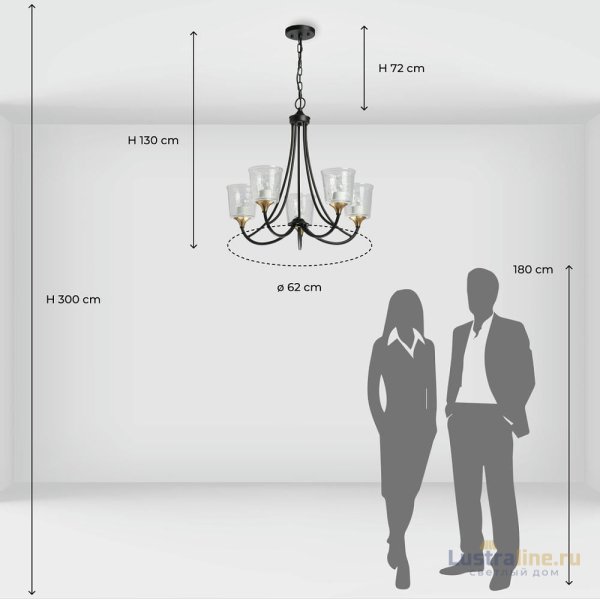Подвесная люстра MW-Light Альгеро 285012405