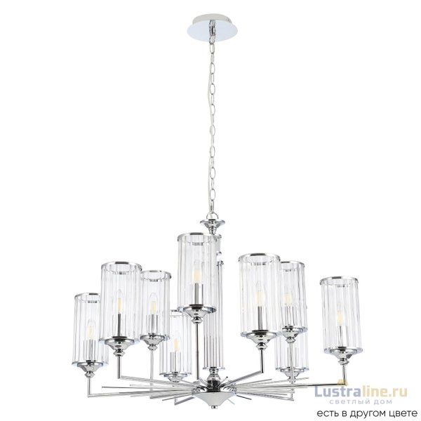 Подвесная люстра Crystal Lux GLORIA SP9 CHROME