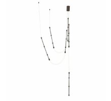 Подвесная люстра Indigo Corda 14010/3P Chrome V000061L