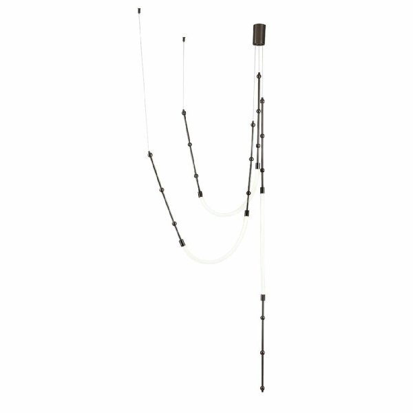 Подвесная люстра Indigo Corda 14010/3P Chrome V000061L