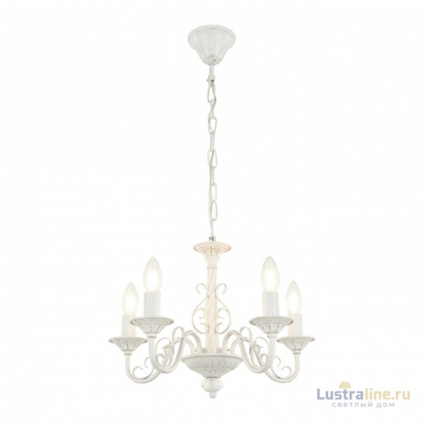 Подвесная люстра Arte Milano 342620/5 WT+SL Подвесная люстра Arte Milano 342620/5 WT+SL