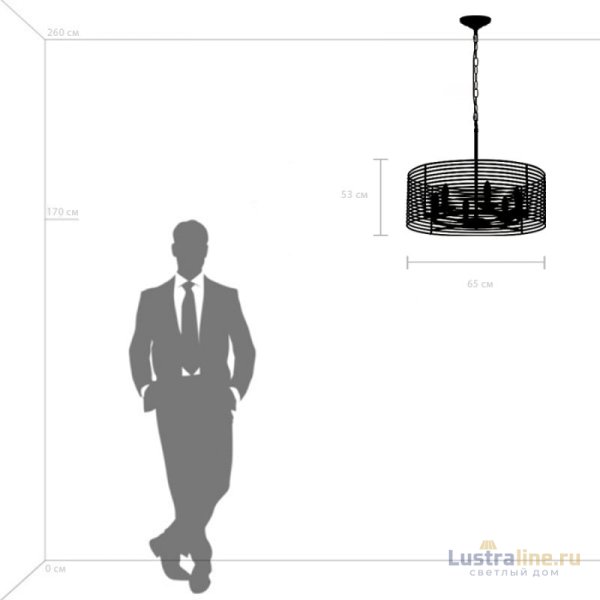 Подвесная люстра Lightstar Zeta 728063 Подвесная люстра Lightstar Zeta 728063